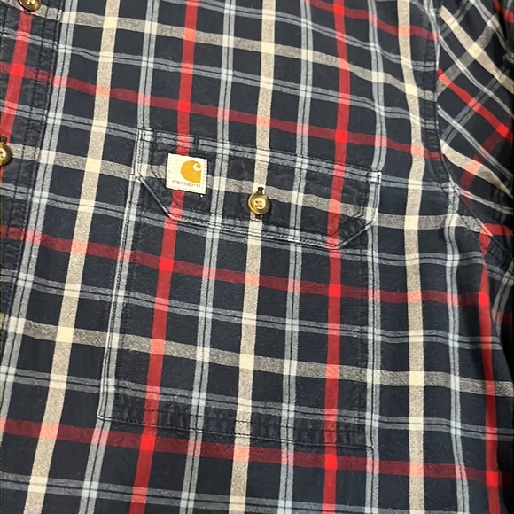 Carhartt Men’s Long Sleeve Button Down Shirt - Picture 5 of 8